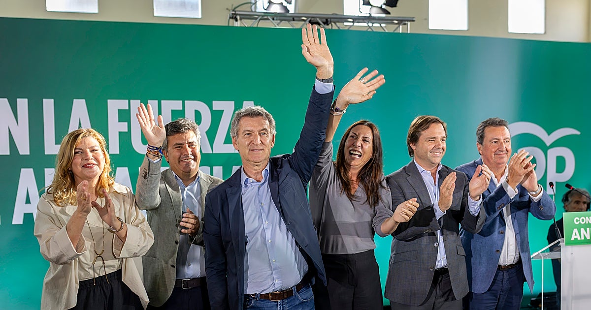 Feijóo, al PP de Andalucía: «Hay que pelear por cada voto»