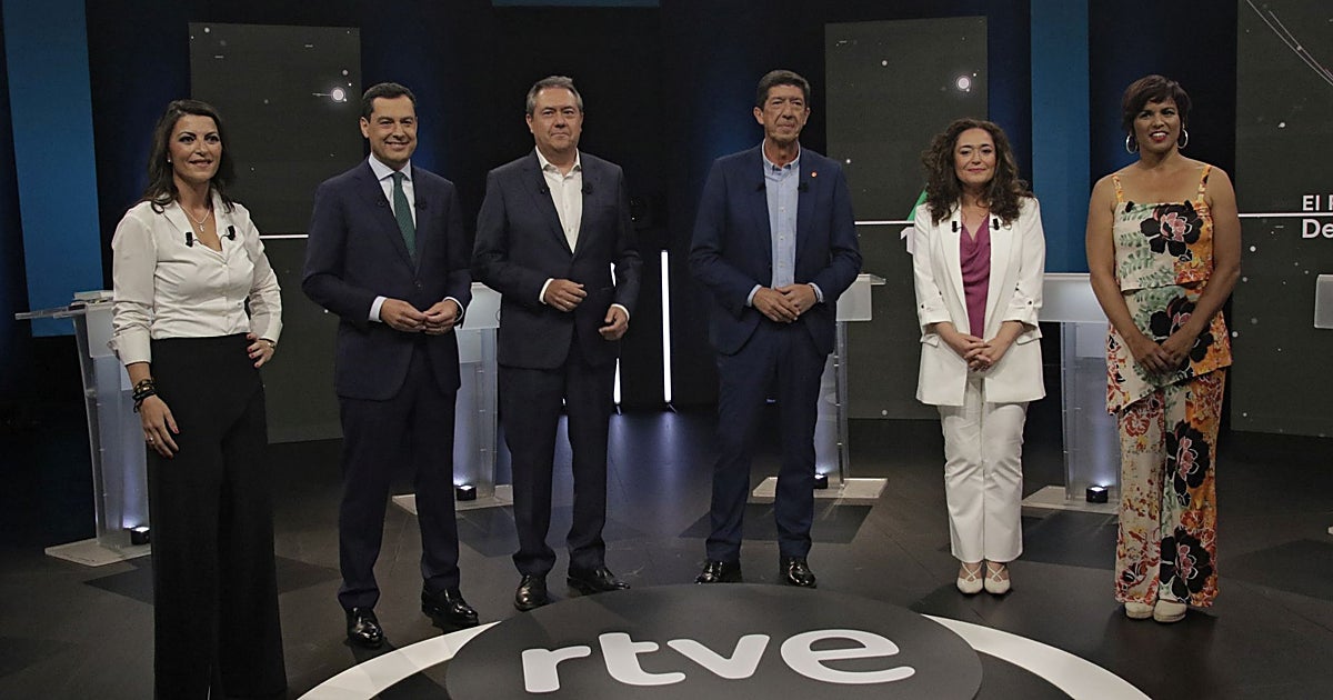 RTVE fija para el 4 de mayo un único debate a cinco con los candidatos a las elecciones andaluzas