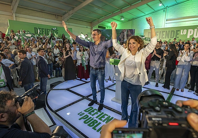 Montero rehuye la campaña que le diseña Moncloa en Andalucía por estar centrada en los pactos PP-Vox