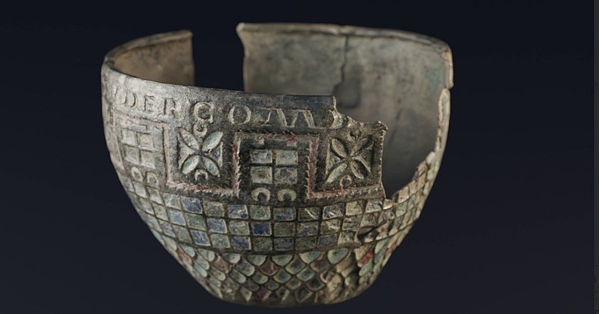 Una copa romana hallada en Soria se revela como un  souvenir  del siglo II procedente de «la frontera más lejana del imperio»