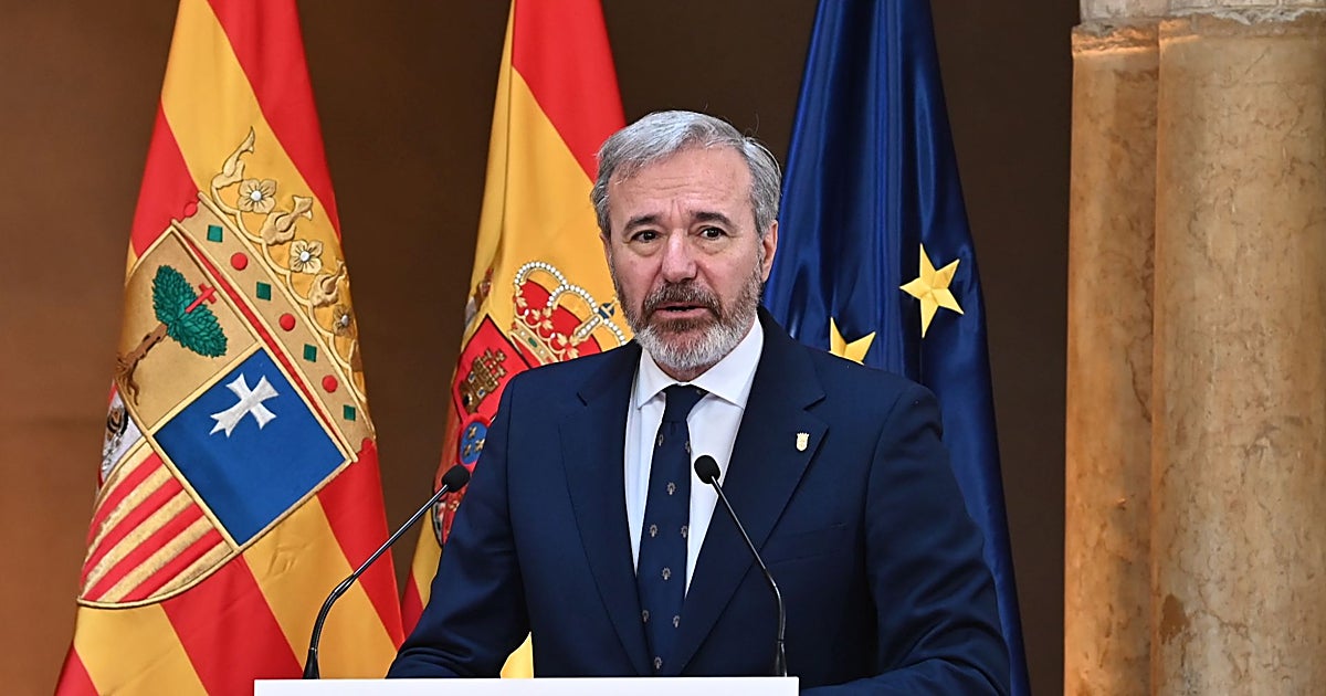 Azcón replica a Sánchez: «No puede rechazar la prioridad nacional cuando privilegia a Cataluña»
