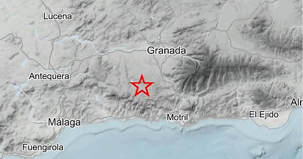 Un terremoto de 3,5 grados de intensidad afecta a 50 pueblos de Granada y Málaga