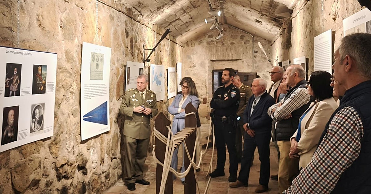 'Lepanto, más allá de Cervantes' puede verse en el castillo de Consuegra hasta el 14 de mayo
