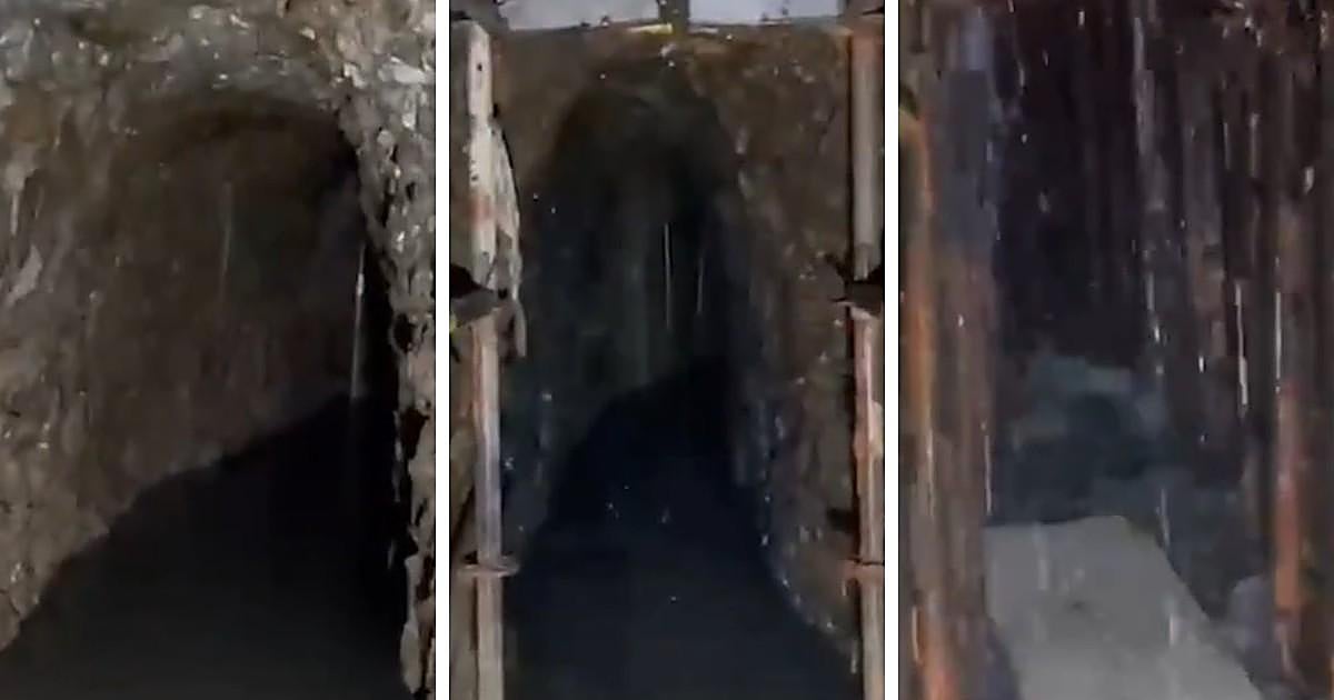 El primer vídeo del interior del narcotúnel: las catacumbas que unían España con Marruecos