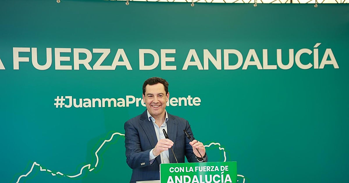 Juanma Moreno apuntala su campaña sobre el «renacimiento económico» andaluz