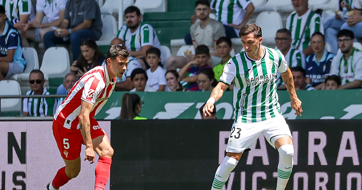 El Córdoba CF sabe sufrir y sigue soñando a costa del Sporting (3-2)