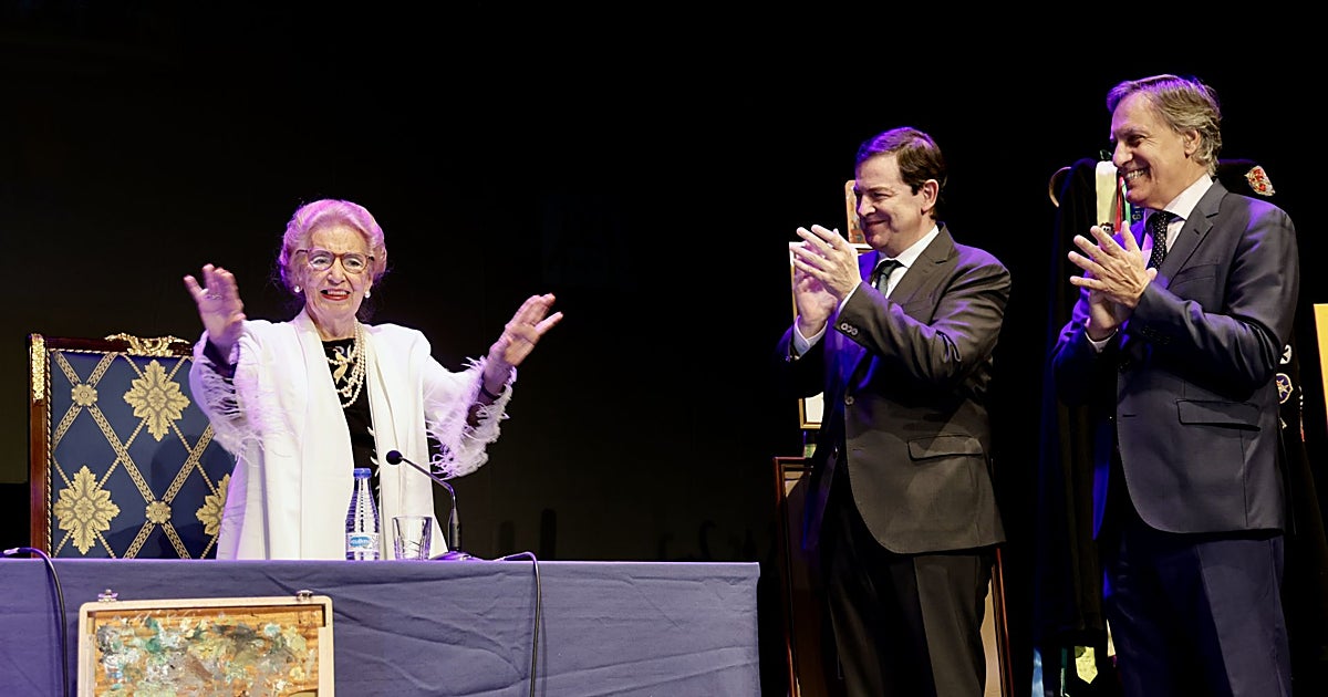 Mañueco ensalza el papel de Pilar Fernández Labrador,  una «inspiración» de servicio público