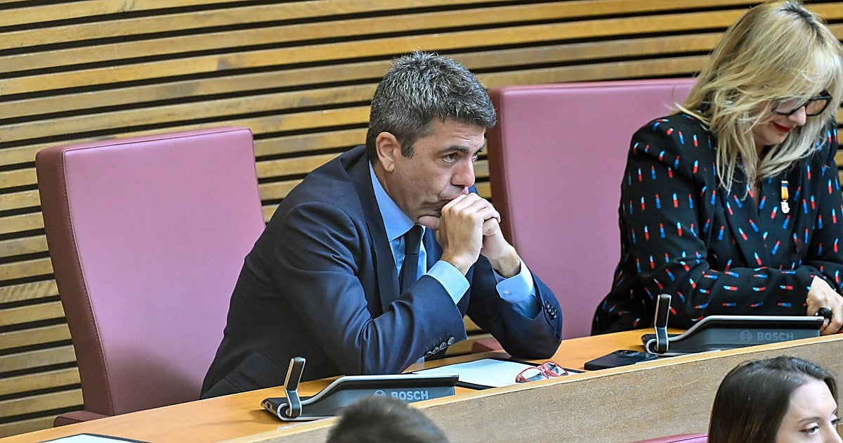 El TSJ valenciano se ratifica en no investigar a Mazón por la dana