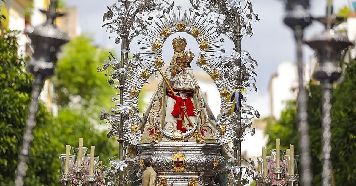 Horario e itinerario de la procesión de la Virgen de la Cabeza en Córdoba