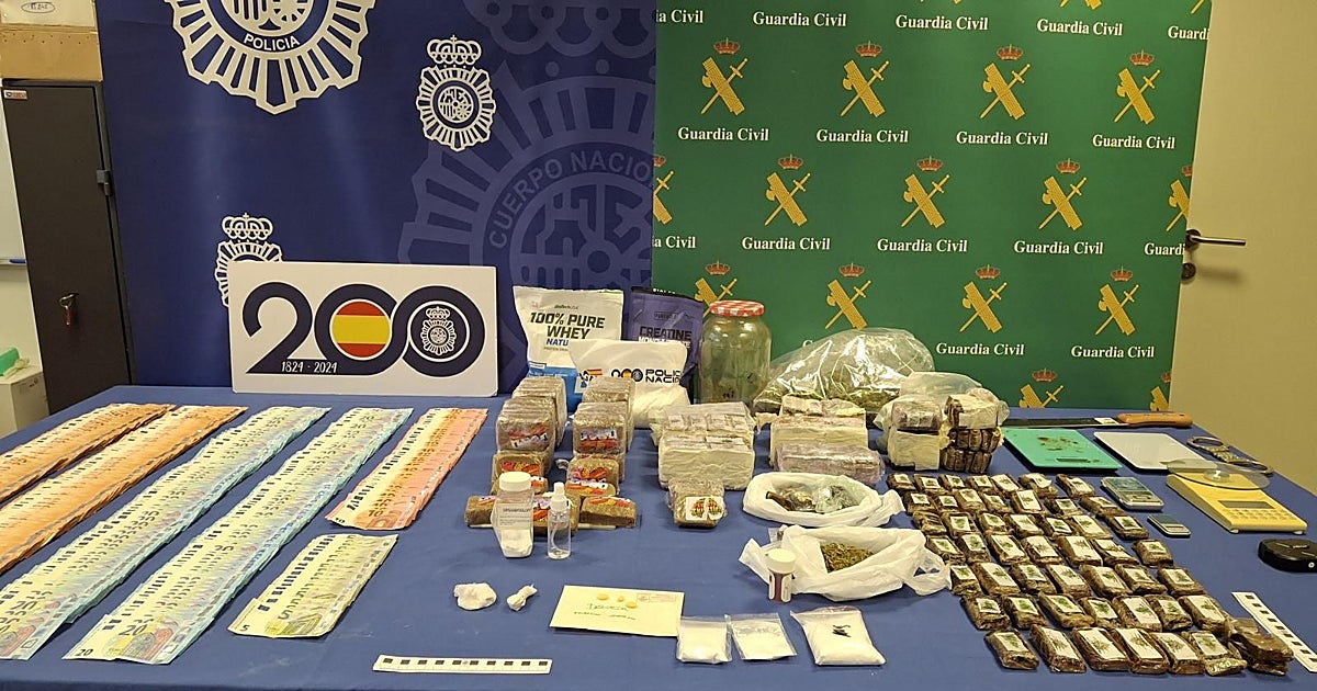 Cinco detenidos y más de 106.000 euros en droga incautada en una operación conjunta de Policía Nacional y Guardia Civil en Valladolid