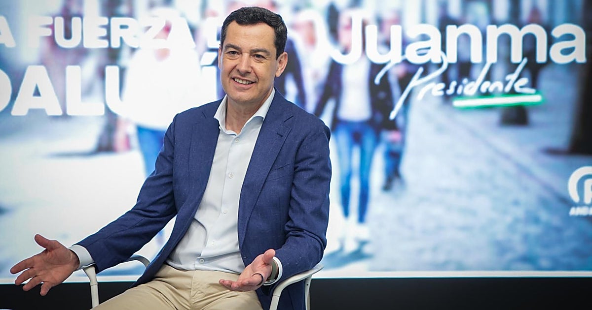 Juanma Moreno: «Solo hay dos opciones, nosotros o el bloque de cuatro partidos que quieren acabar con la estabilidad»