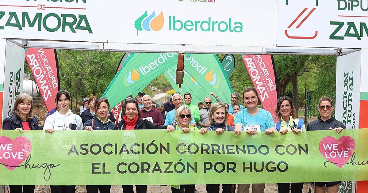 El  Zangarun  solidario de Ricobayo recauda 2.500 euros para la investigación de enfermedades raras