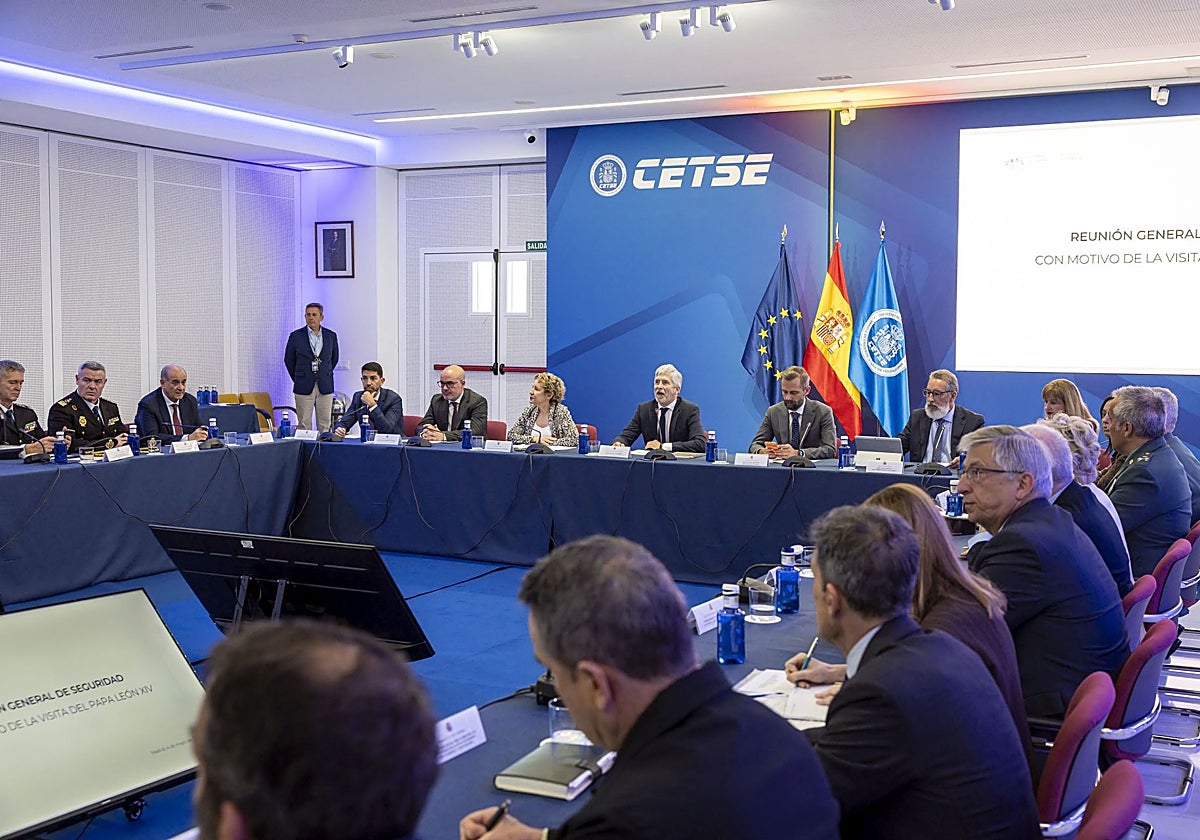 Reunión, hoy lunes, en el Centro Tecnológico de Seguridad, en El Pardo