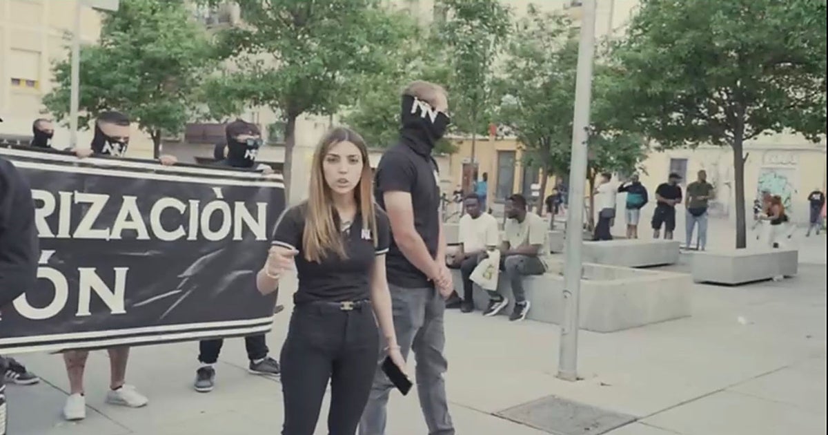 Cinco neonazis armados, detenidos en una marcha racista de Núcleo Nacional por Lavapiés