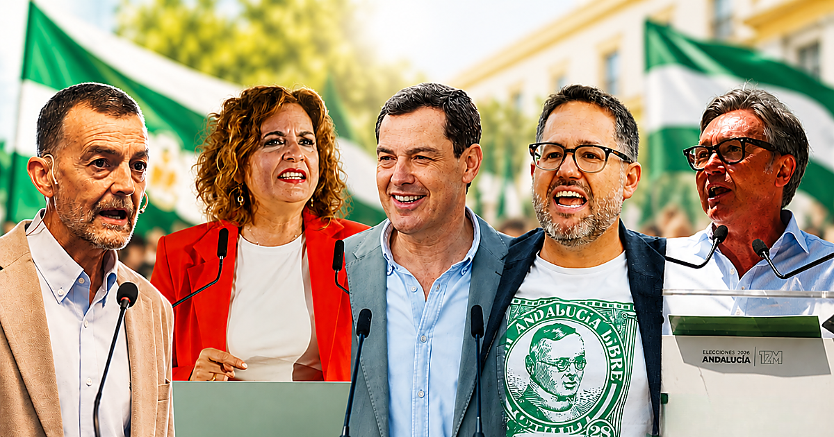 Horario y dónde ver el debate de las elecciones en Andalucía del lunes 4 de mayo