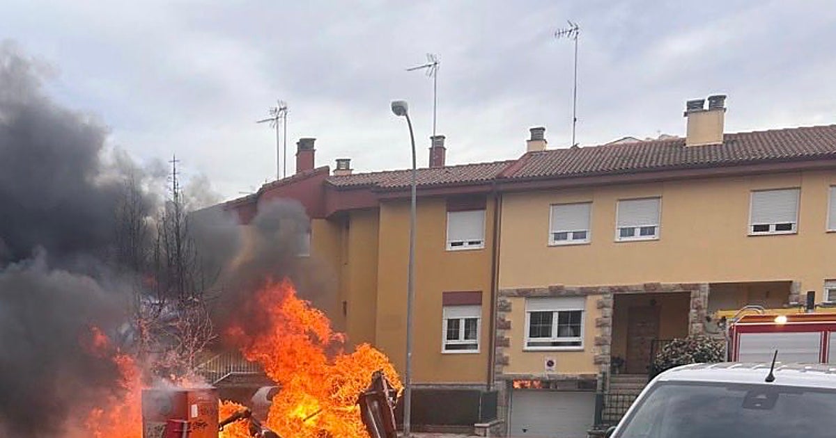 San Andrés del Rabanedo (León) registra otros nueve incendios en contenedores