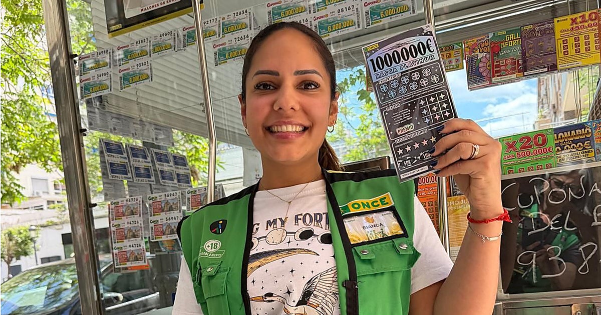 Gana un millón con un rasca de 10 euros de la ONCE en Valencia