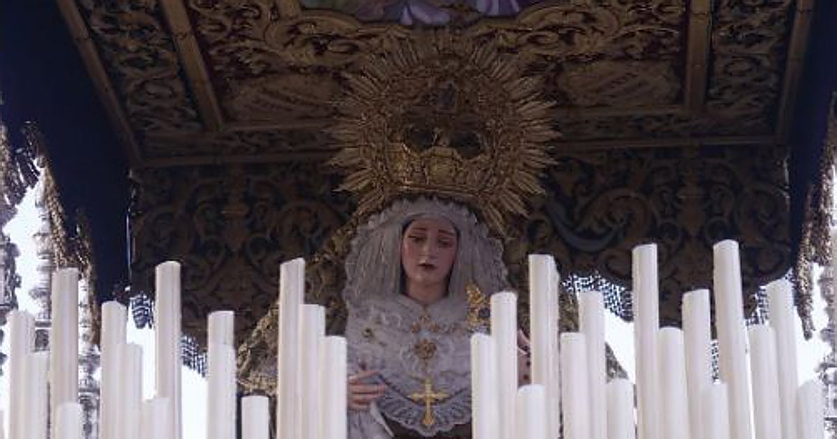 El palio del Dulce Nombre de Córdoba lucirá la bambalina interior delantera bordada en 2027