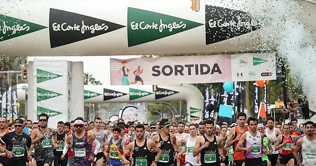 Cursa El Corte Inglés Barcelona: horario, recorrido y cortes de tráfico previstos el domingo