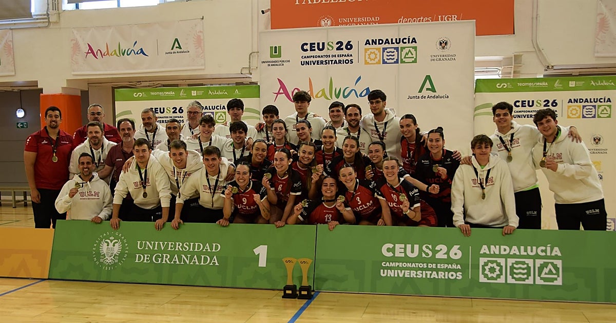 La UCLM se proclama doble campeona de España de balonmano en categoría masculina y femenina