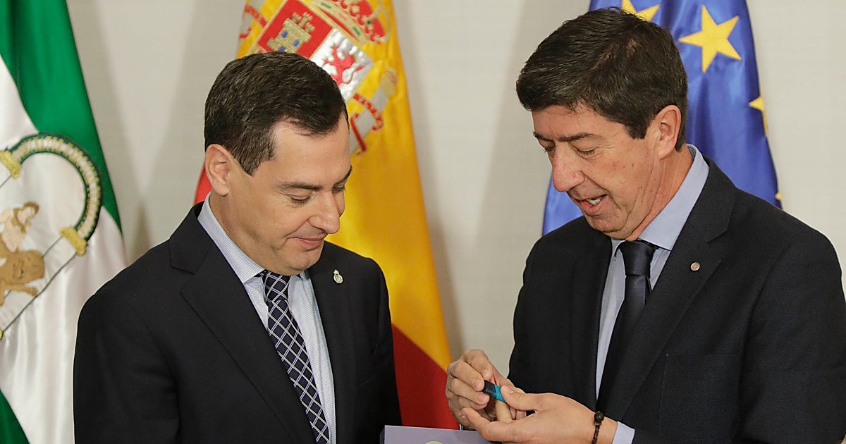 Juan Marín: «Juanma Moreno es un hombre de principios que ha transformado Andalucía»