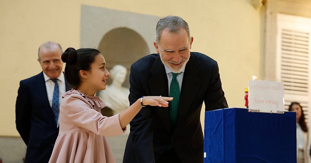 De «jardinero» de España a «director de orquesta»: así ven los niños a Felipe VI