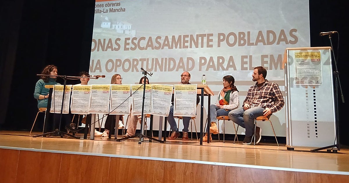 La receta de CCOO contra la despoblación: más empleo y mejores servicios públicos