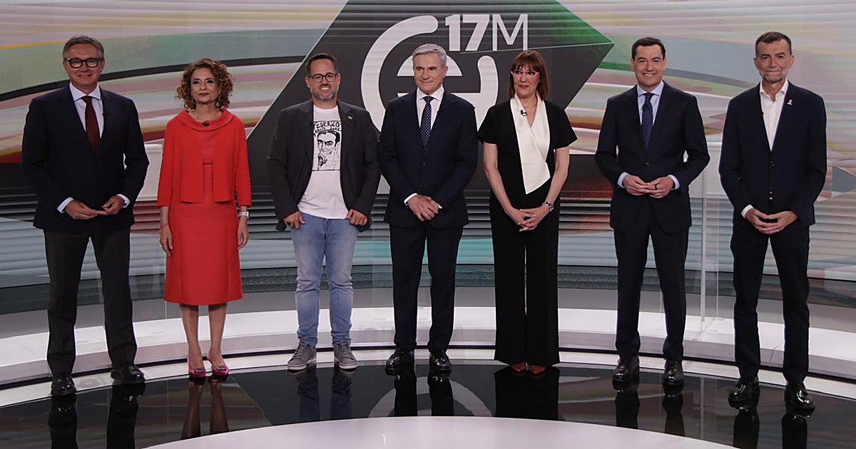 Juanma Moreno resists harassment from the left hidden in the polls