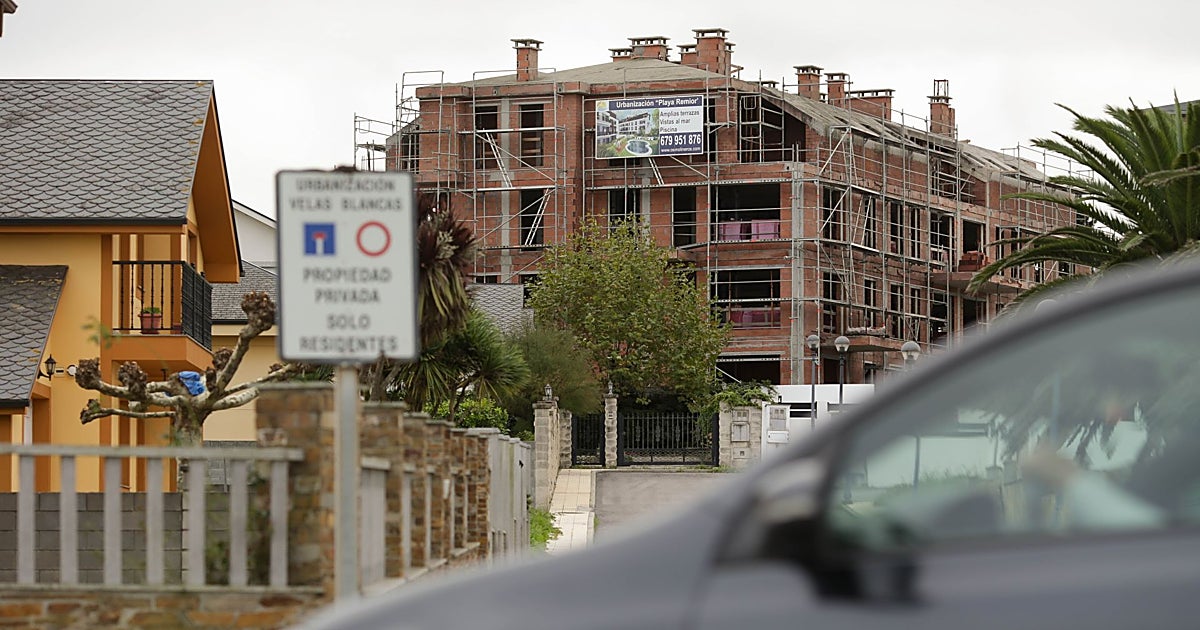 Los visados de nueva vivienda caen un 23% en la provincia de La Coruña