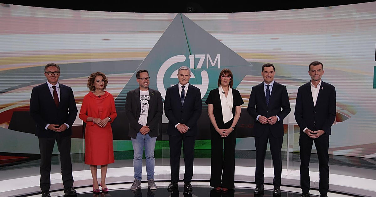Los mejores (y los peores) momentos del debate de las elecciones andaluzas