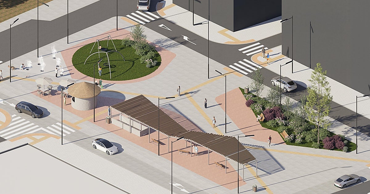 La plaça de la Muntanyeta de Alicante será remodelada con juegos infantiles y sin fuente