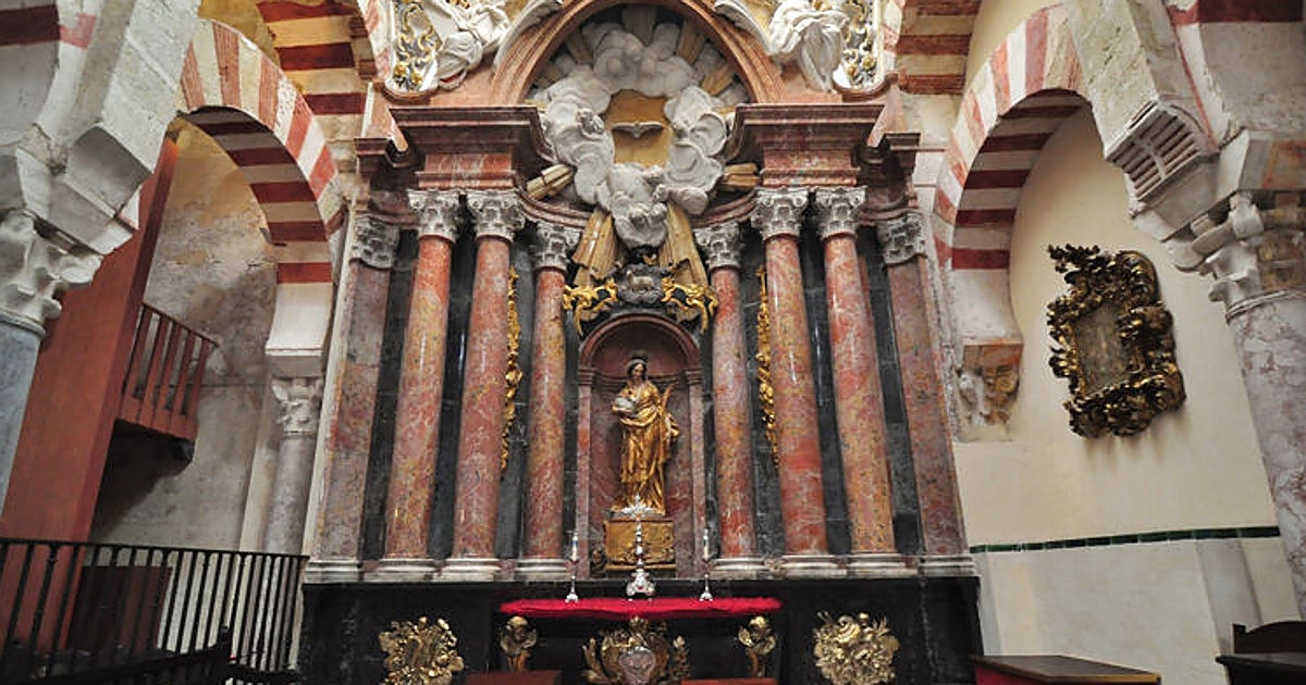 Patrimonio aprueba la restauración de la capilla de Santa Inés en la Mezquita-Catedral de Córdoba