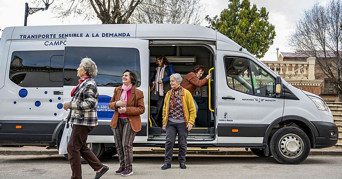 El transporte sensible a la demanda llega a todas las zonas rurales de la provincia de Guadalajara