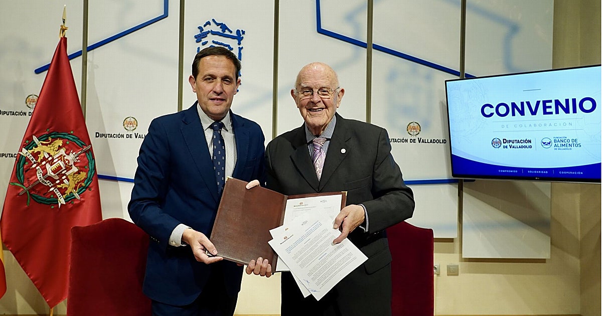 La Diputación de Valladolid eleva a 100.000 euros su apoyo al Banco de Alimentos