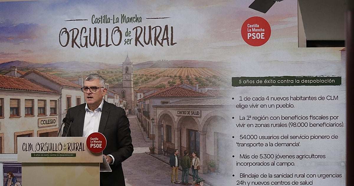 El PSOE presenta la campaña  Orgullo de ser Rural  para dar a conocer sus políticas contra la despoblación