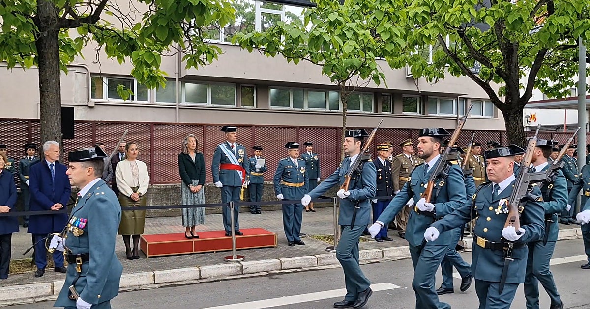 El aniversario de la Guardia Civil se asienta en el País Vasco pese a los «prejuicios políticos no superados»