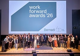 Bernadí celebra la entrega de premios de la primera edición de los Work Forward Awards