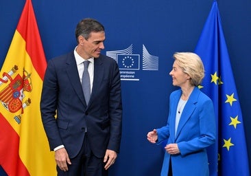 Las trampas de Sánchez con los fondos europeos irritan a Von der Leyen