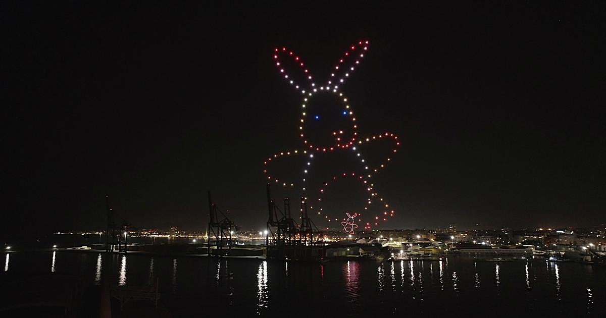 Palma del Río inaugura su Feria de Mayo con un espectáculo de 150 drones impulsado por Ximenez Group