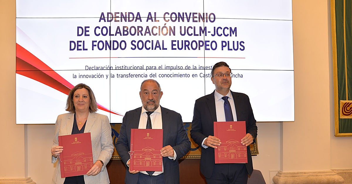 La UCLM contará con 3 millones más del FSE+ para formar y contratar personal investigador