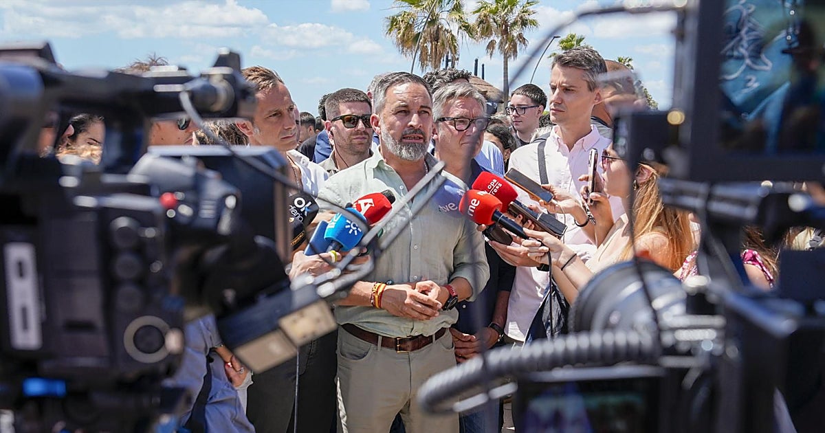 Santiago Abascal asegura que «no entregarán gratis o malbaratarán» la confianza de los andaluces