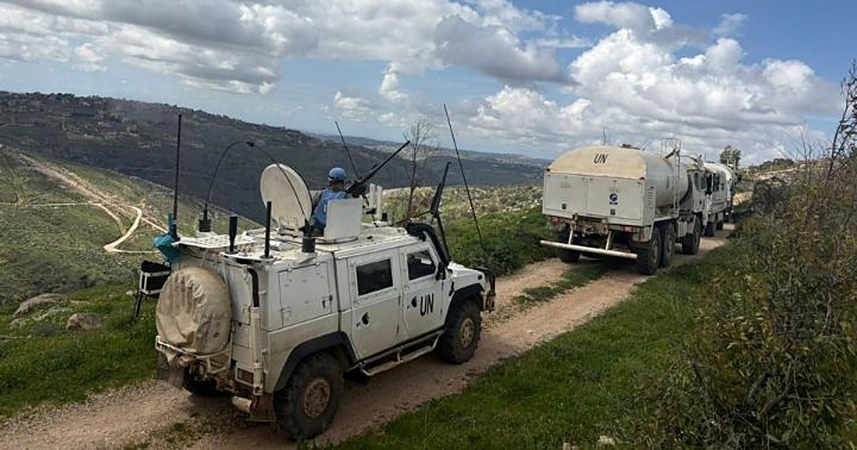 Relevo de los militares españoles en el Líbano en medio de un intercambio constante de proyectiles