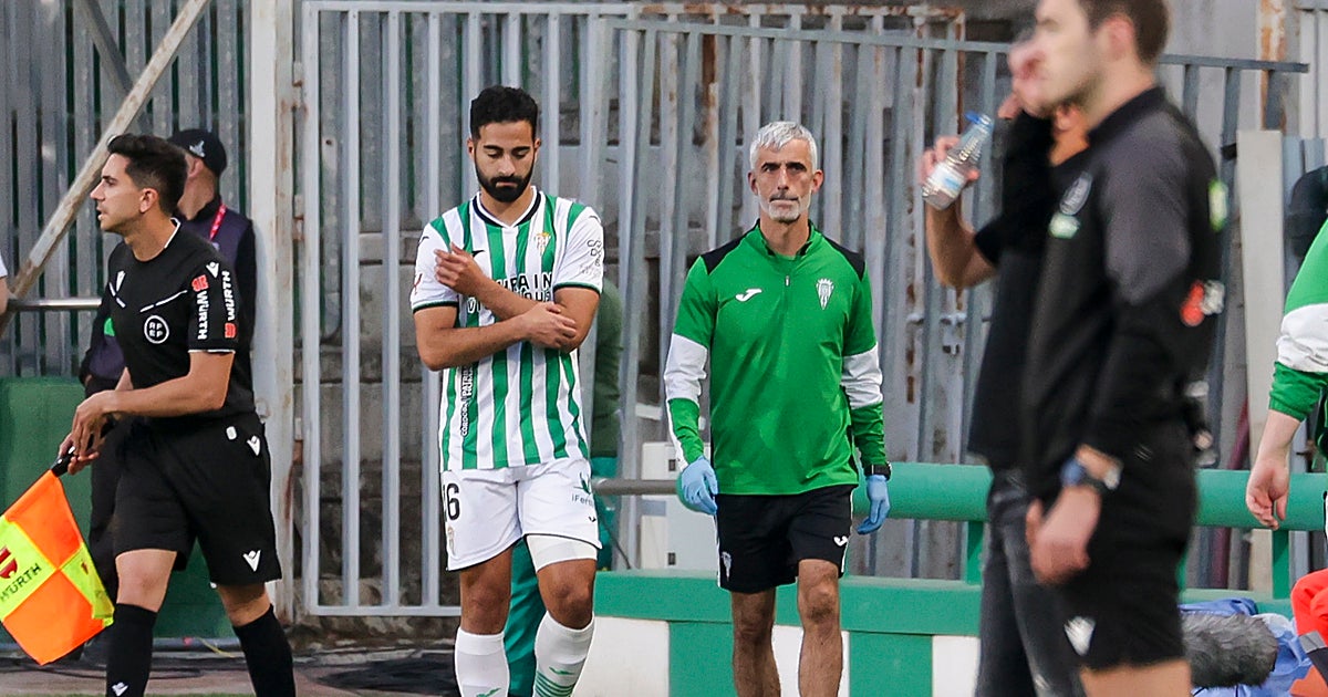 Rubén Alves vuelve a caer y agrava su calvario de lesiones en el Córdoba CF