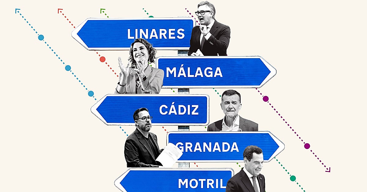 Radiografía de la campaña electoral: Andalucía se gana por el centro y se pierde en los extremos y la periferia