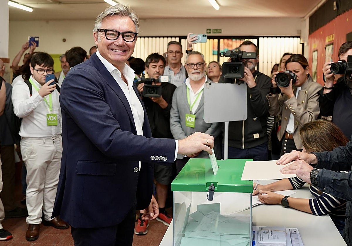 Manuel Gavira, representante de Vox en Andalucía.