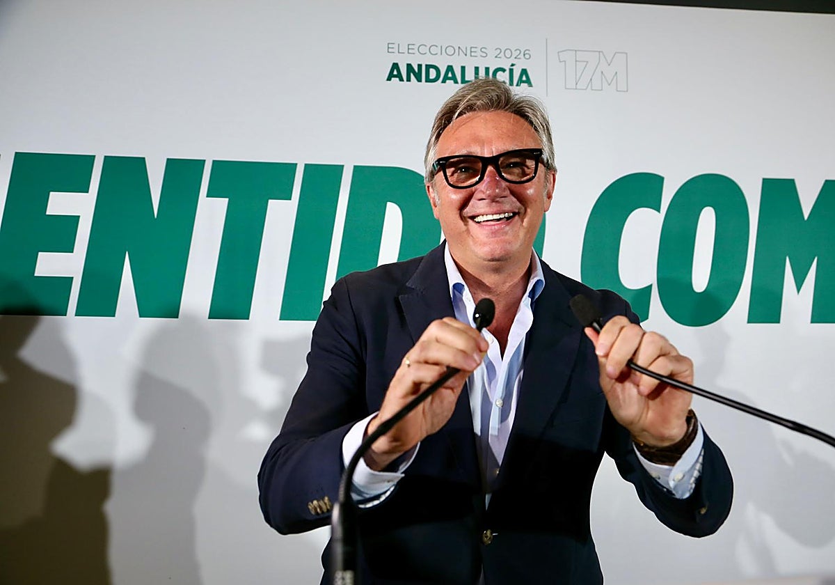 Manuel Gavira, en su comparecencia para valorar las elecciones