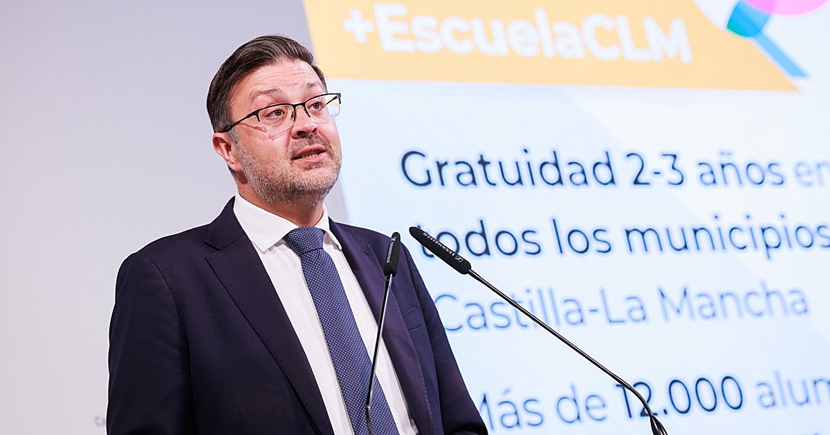 Castilla-La Mancha extenderá la gratuidad de las escuelas infantiles de 2 a 3 años a todos los municipios
