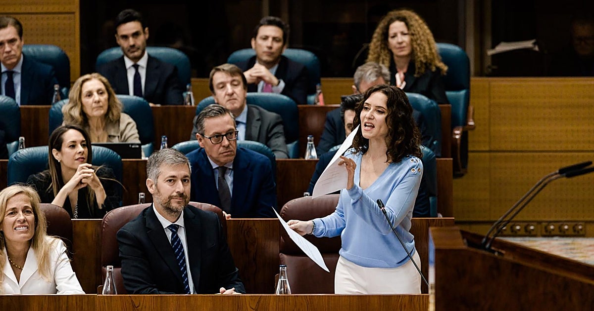 Ayuso denuncia el «escándalo internacional» de la imputación de Zapatero por corrupción
