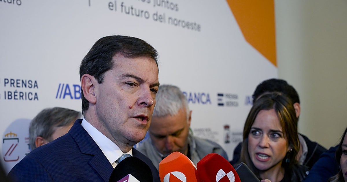 Mañueco sobre la investigación abierta a Zapatero: «Todo lo que rodea a Sánchez no huele bien»