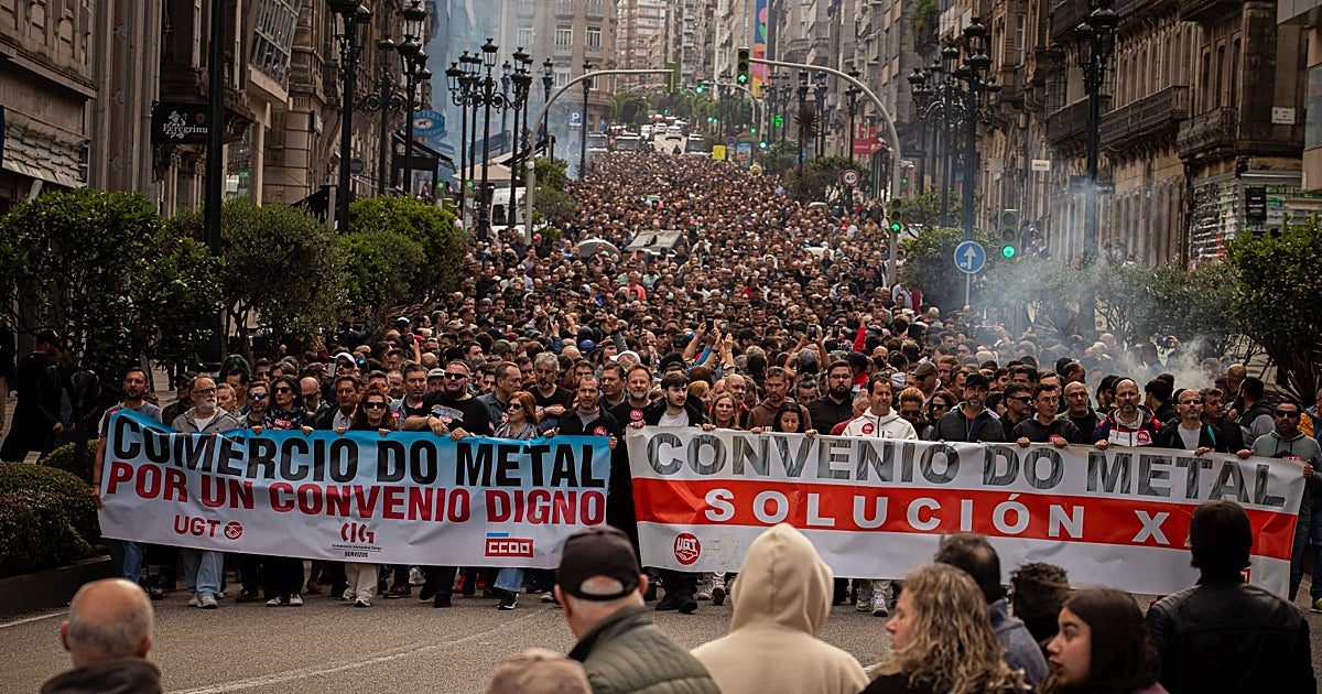 Patronal y sindicatos ponen fin a la huelga del metal con la firma de un nuevo convenio